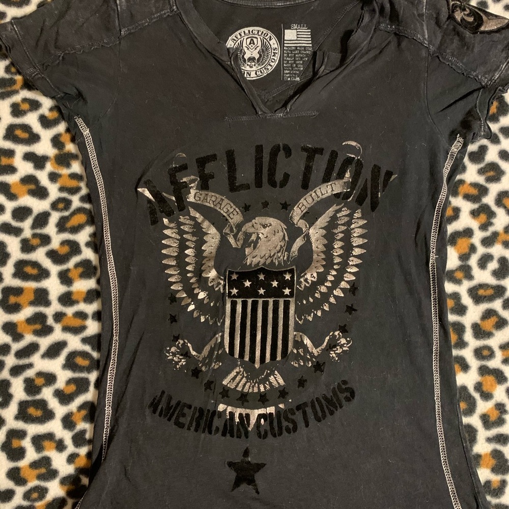 Affliction American Customs V-Shirt